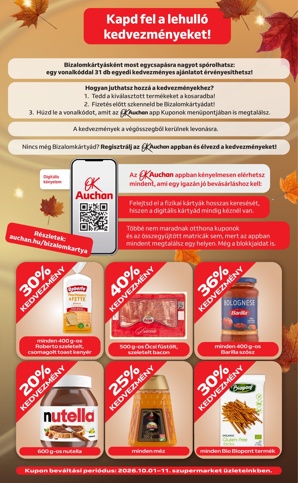 Auchan akciós újság 2026.10.01-től - 7. oldal.