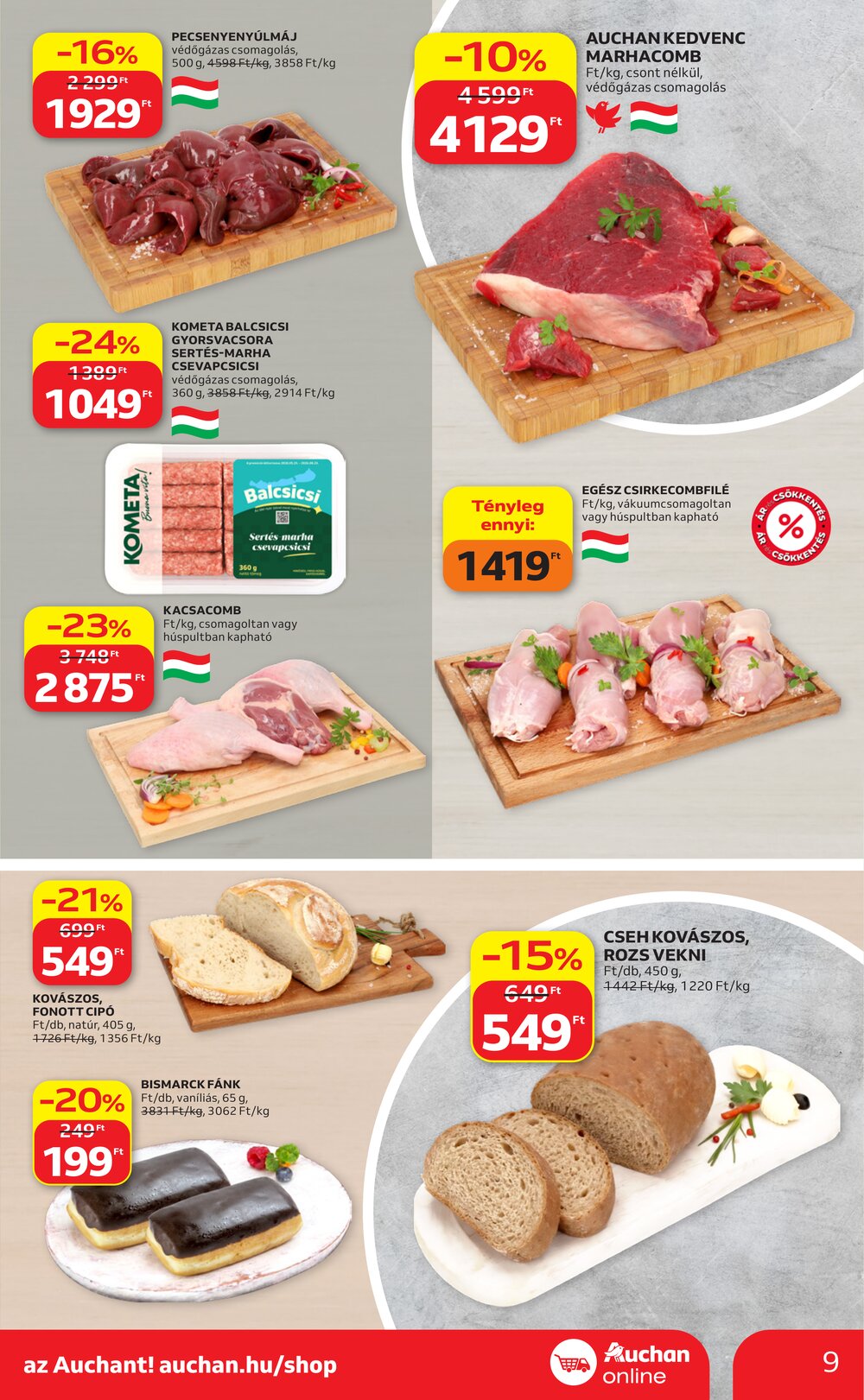 Auchan akciós újság 2026.10.01-től - 9. oldal.