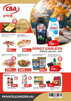 Privát akciós újság 2026.10.01-től