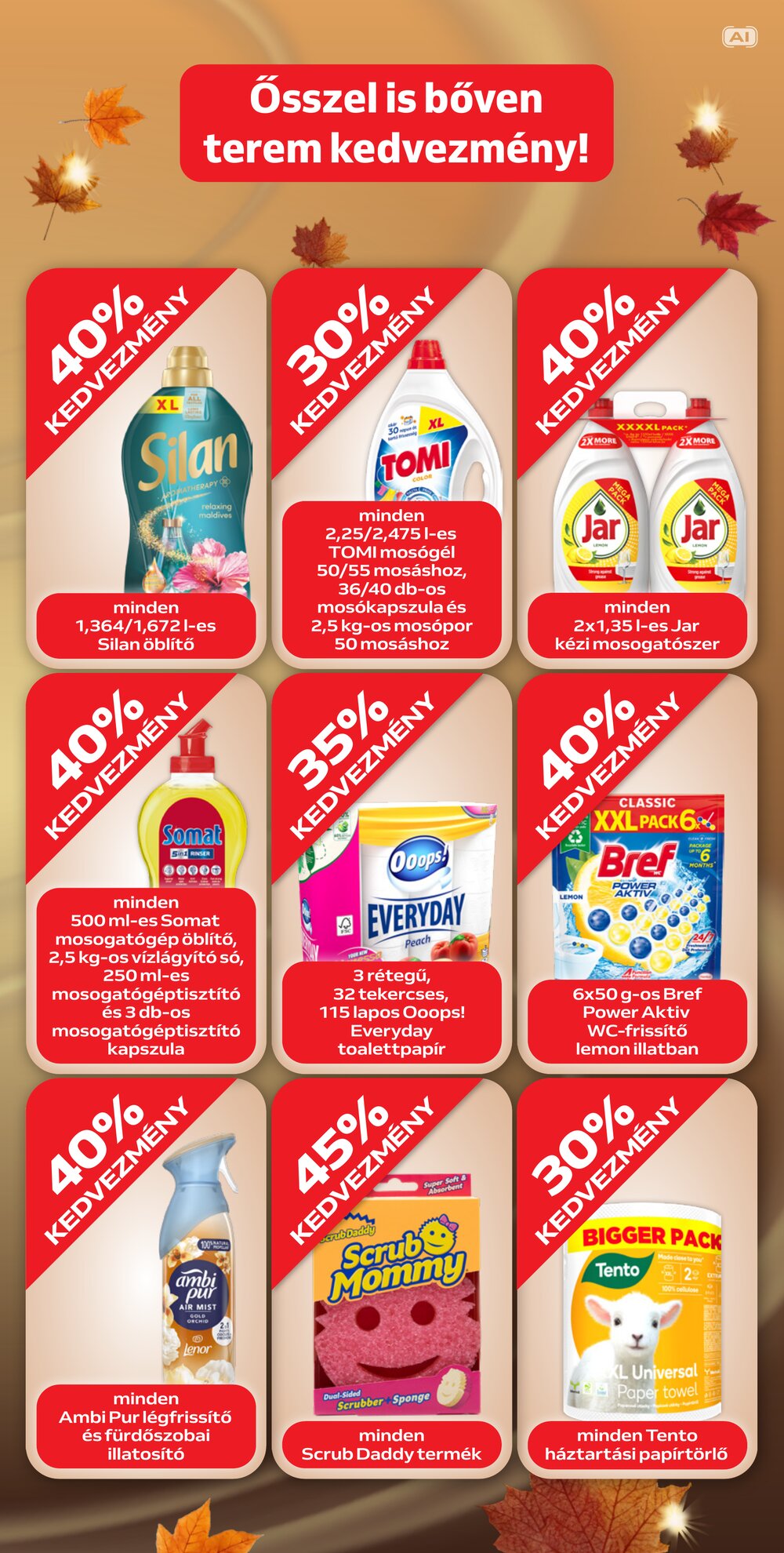 Auchan akciós újság 2026.10.01-től - 3. oldal.