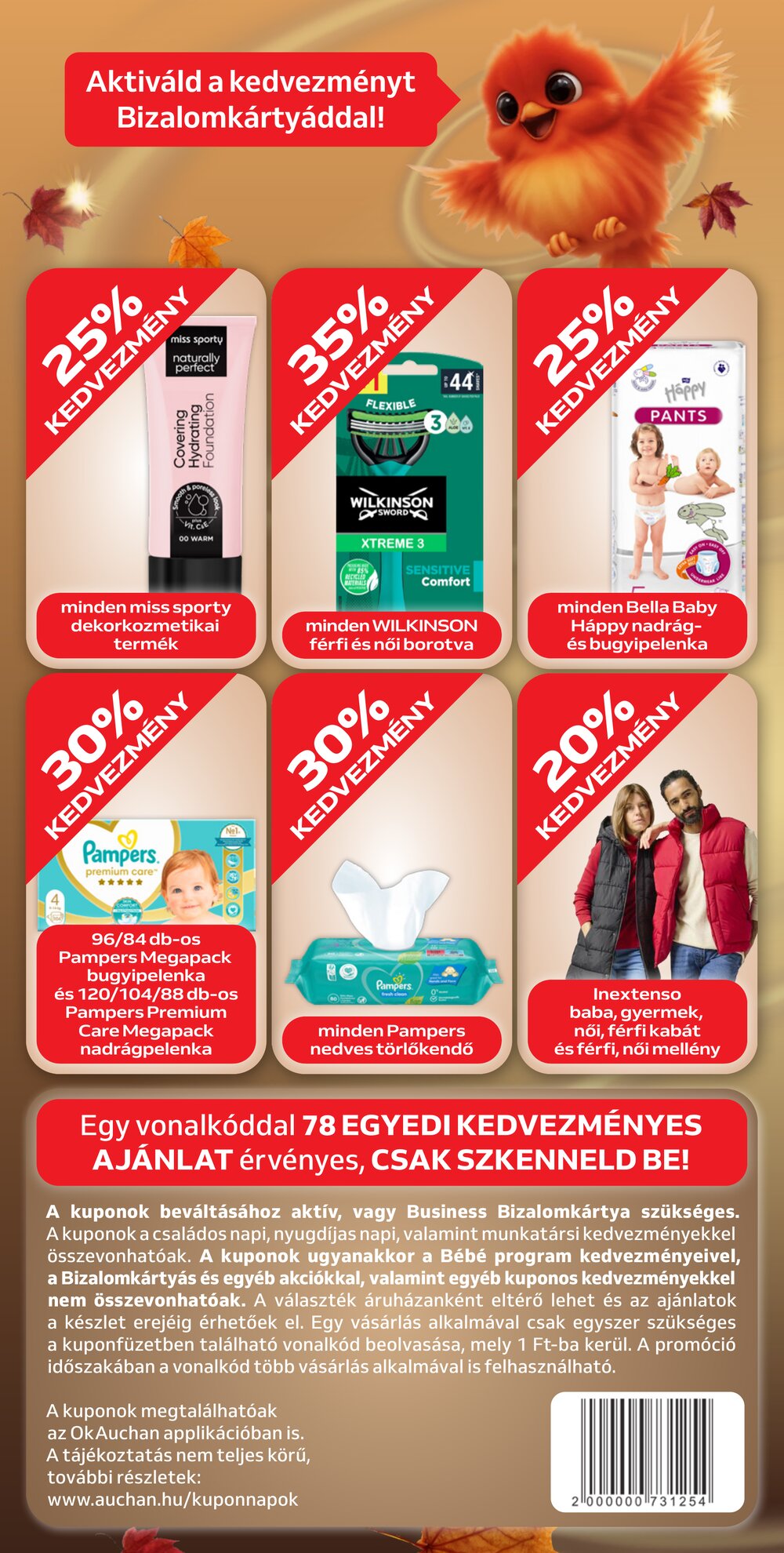 Auchan akciós újság 2026.10.01-től - 6. oldal.