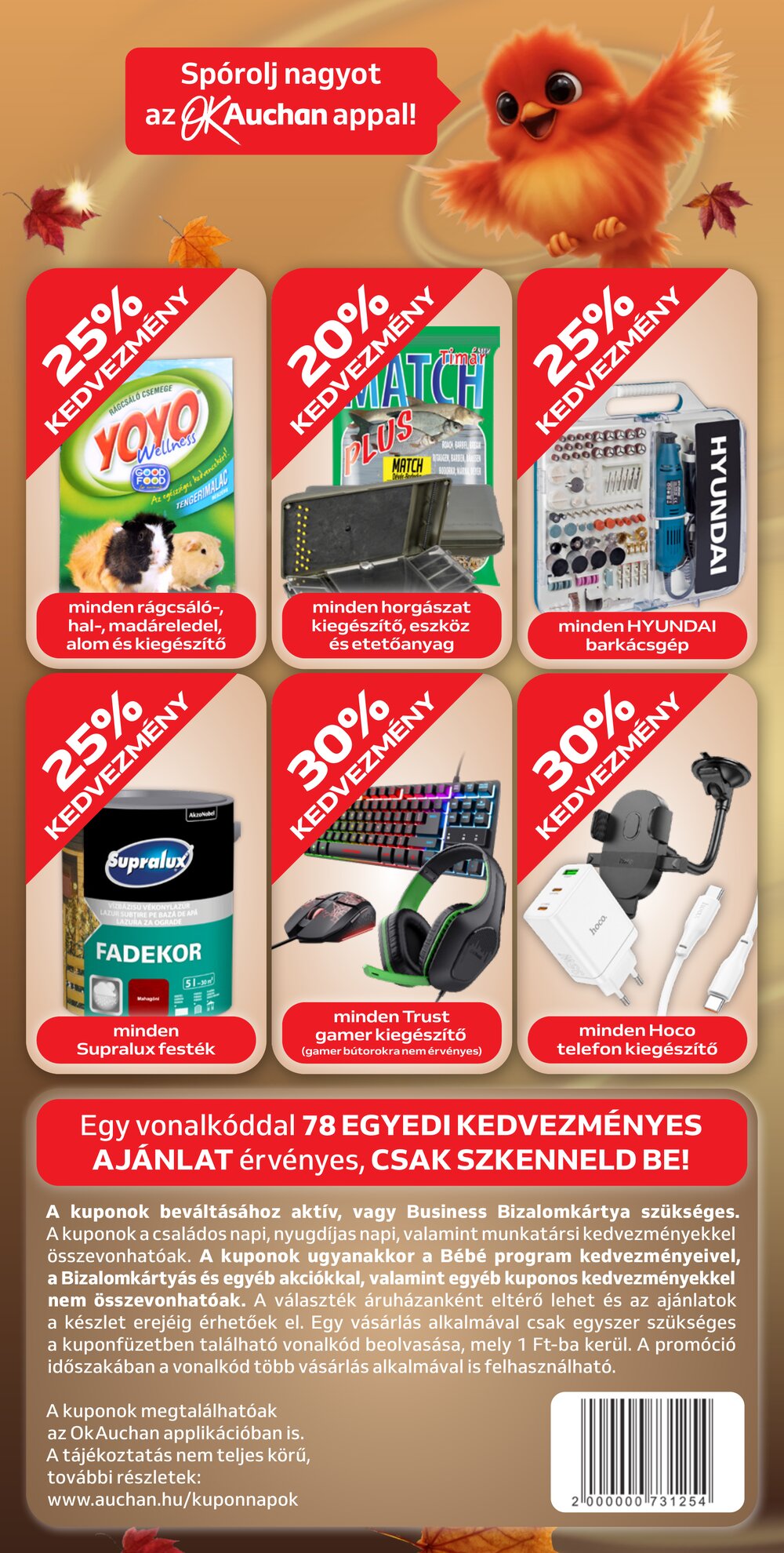 Auchan akciós újság 2026.10.01-től - 8. oldal.