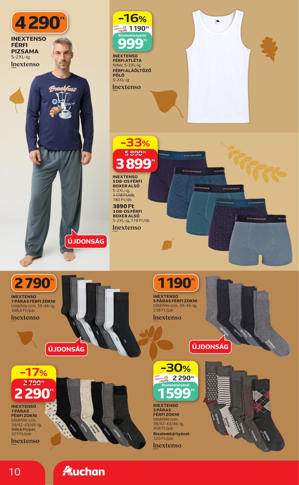 Auchan akciós újság 2026.10.01-től - 10. oldal.