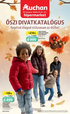 Auchan akciós újság 2026.10.01-től