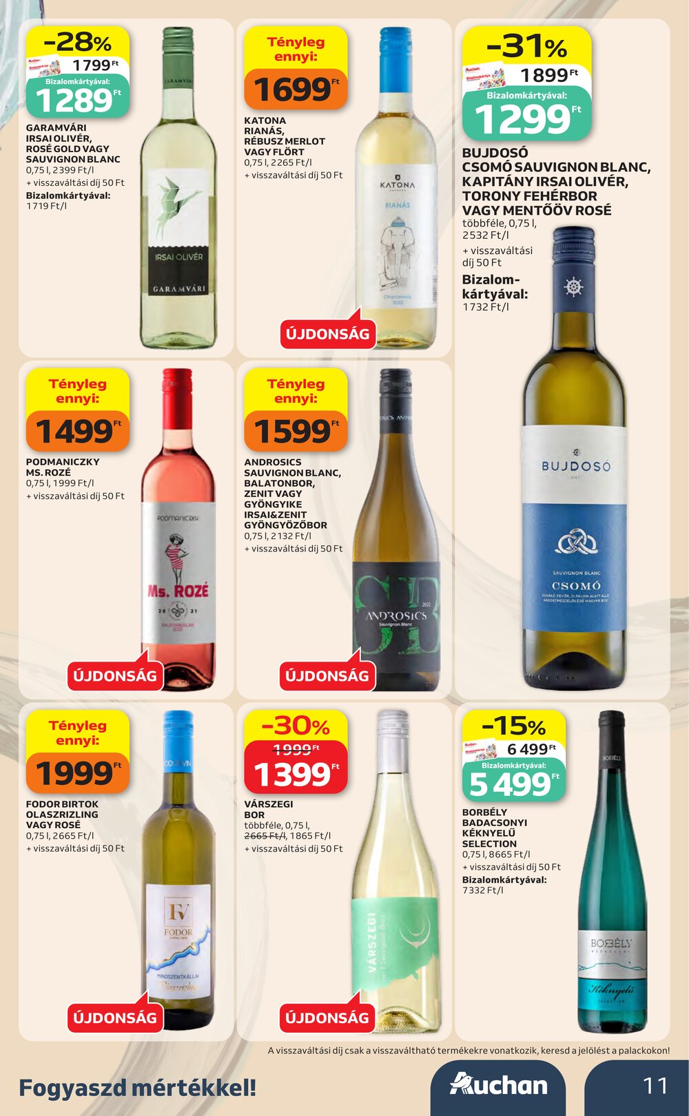 Auchan akciós újság 2026.10.01-től - 11. oldal.