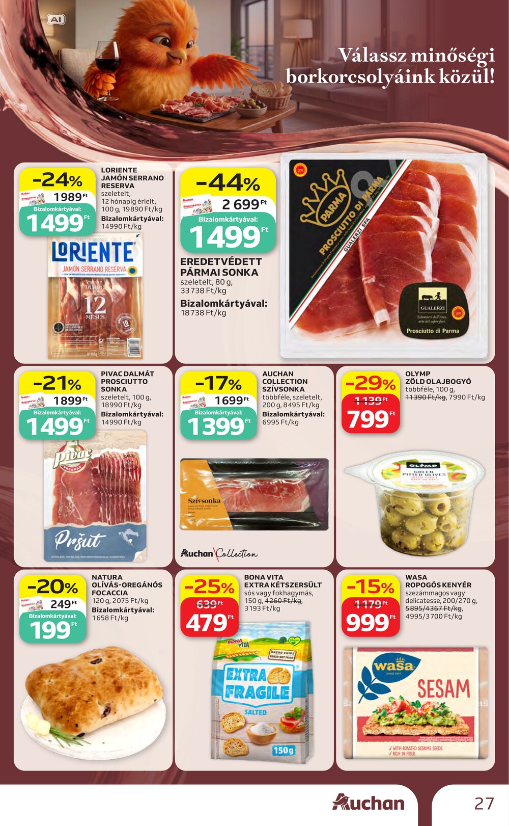 Auchan akciós újság 2026.10.01-től - 27. oldal.