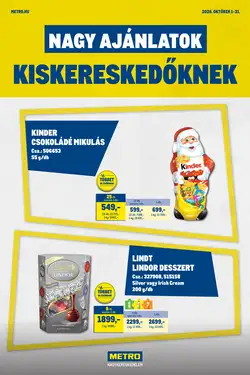 METRO akciós újság 2026.10.01-től
