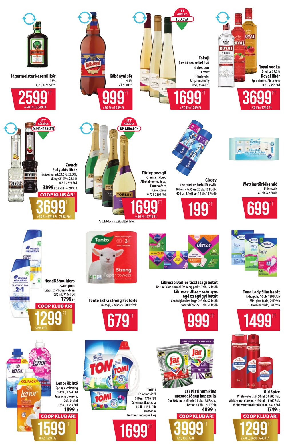 Coop akciós újság 2026.10.01-től - 11. oldal.
