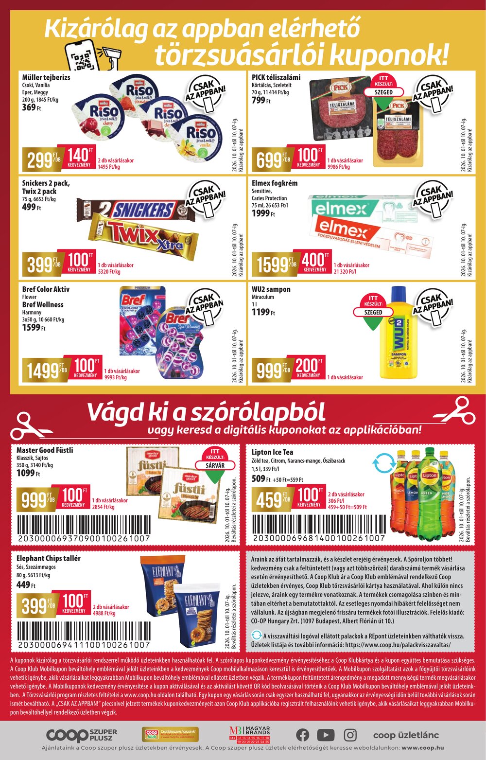 Coop akciós újság 2026.10.01-től - 12. oldal.