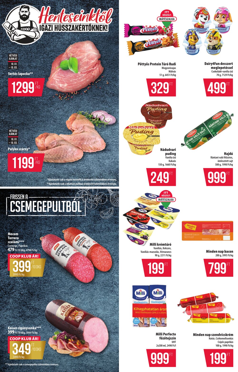 Coop akciós újság 2026.10.01-től - 2. oldal.