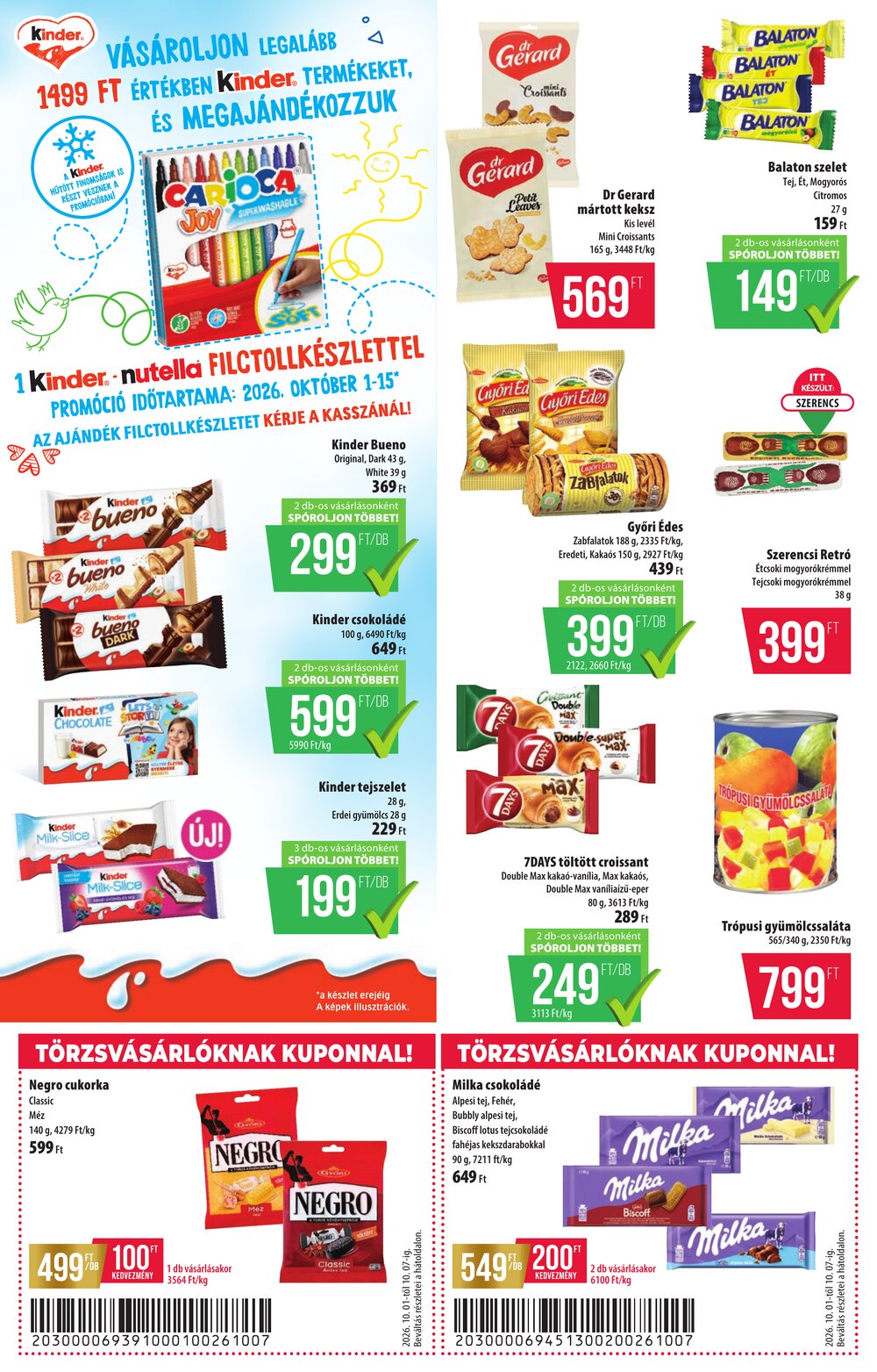 Coop akciós újság 2026.10.01-től - 8. oldal.