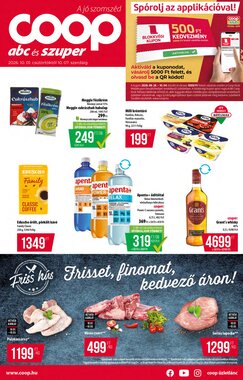 Coop akciós újság 2026.10.01-től