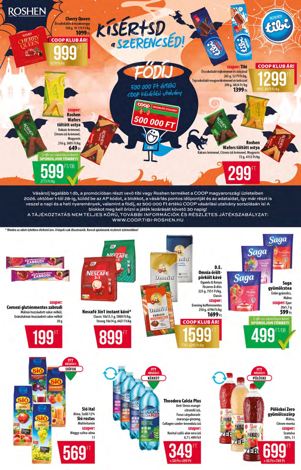 Coop akciós újság 2026.10.01-től - 9. oldal.