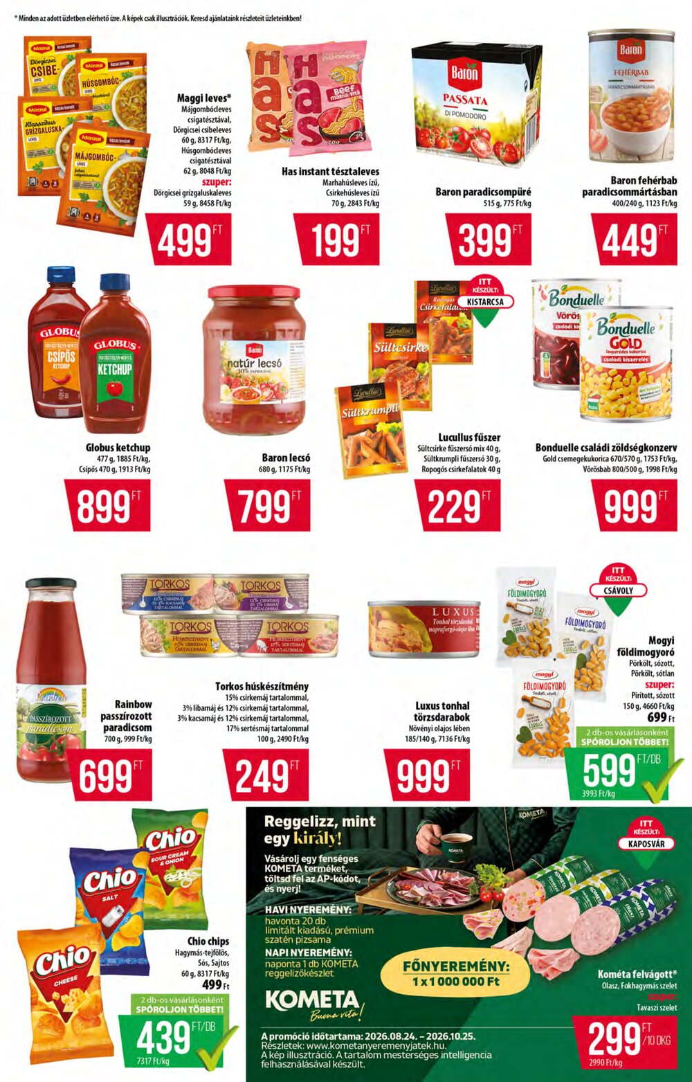 Coop akciós újság 2026.10.01-től - 6. oldal.