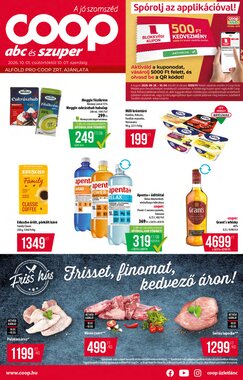 Coop akciós újság 2026.10.01-től