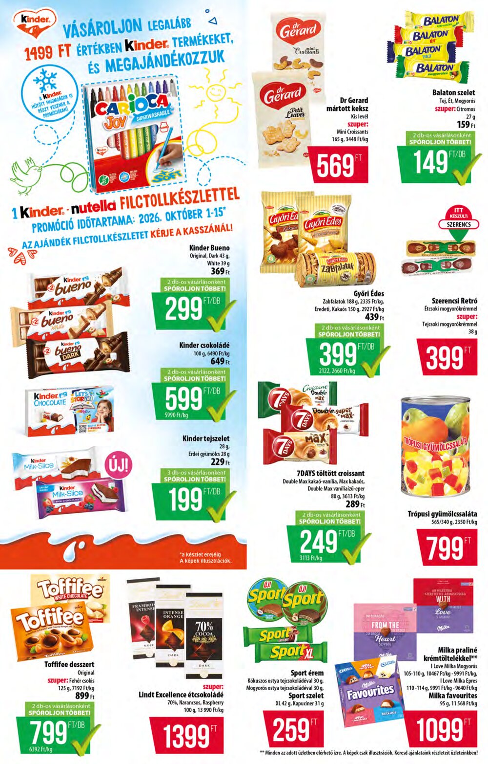 Coop akciós újság 2026.10.01-től - 8. oldal.