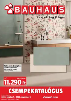 Bauhaus akciós újság 2026.10.01-től