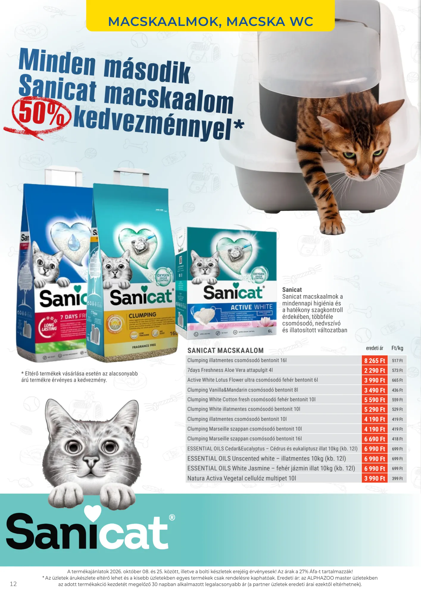 AlphaZoo akciós újság 2026.10.01-től - 12. oldal.