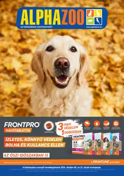 AlphaZoo akciós újság 2026.10.01-től