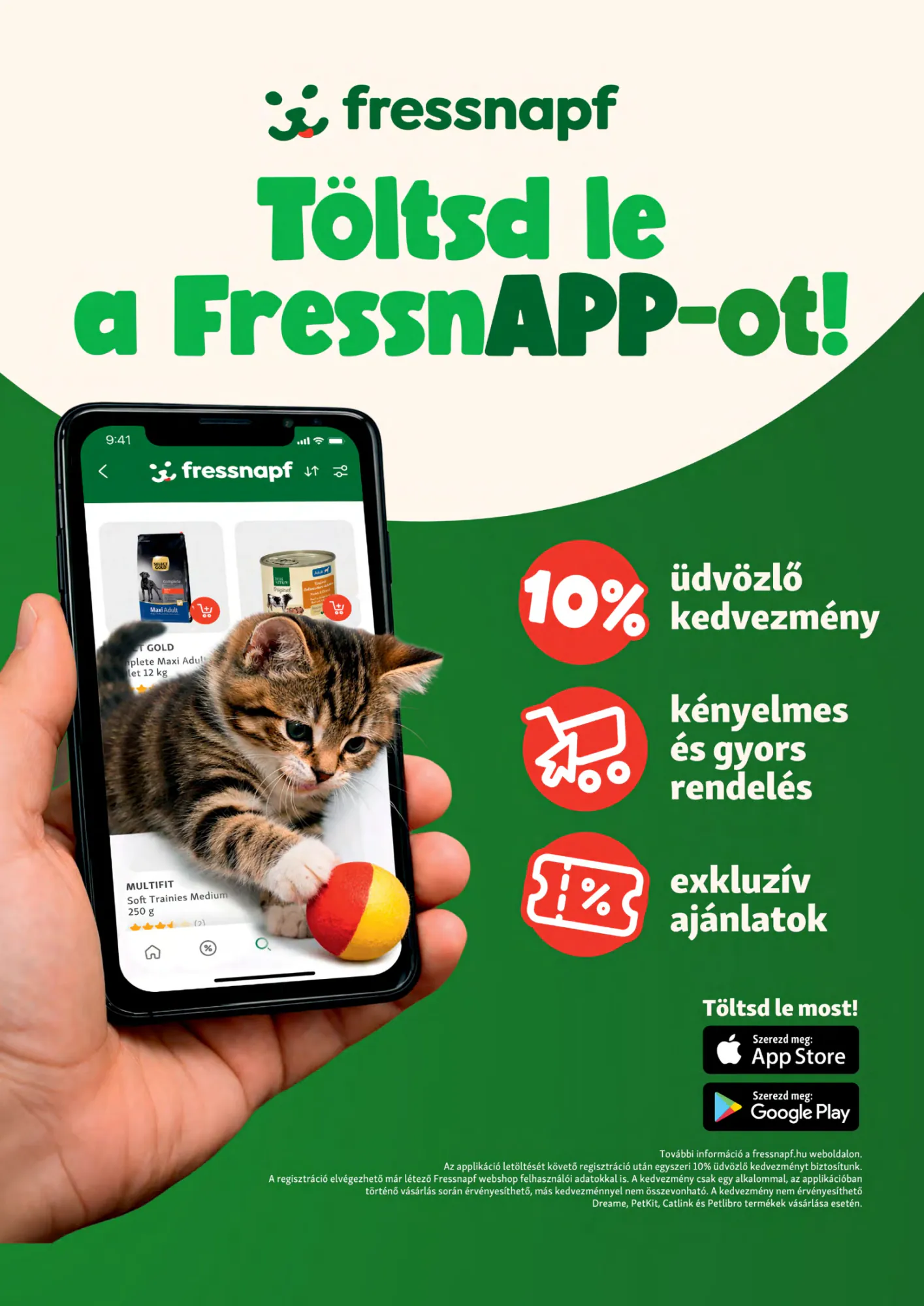 Fressnapf akciós újság 2026.10.01-től - 18. oldal.