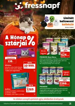 Fressnapf akciós újság 2026.10.01-től