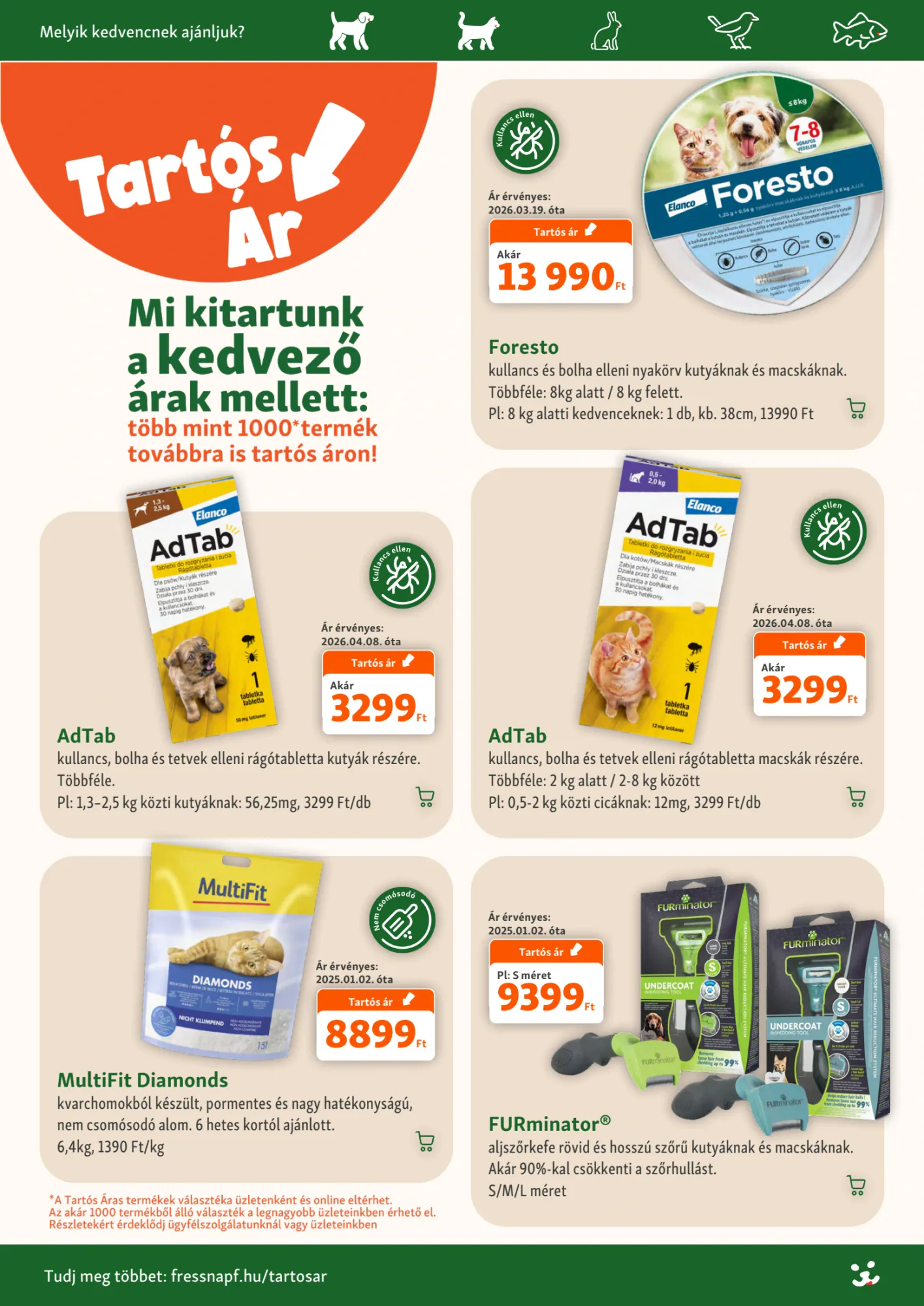 Fressnapf akciós újság 2026.10.01-től - 5. oldal.