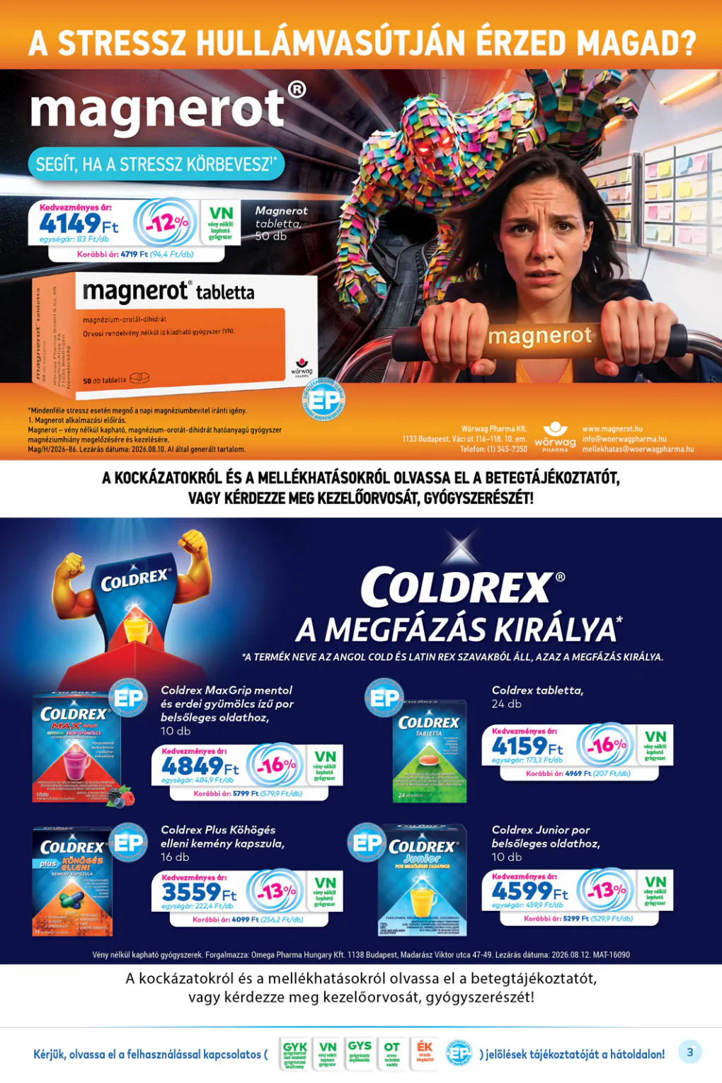 Gyöngy Patikák akciós újság 2026.10.01-től - 3. oldal.