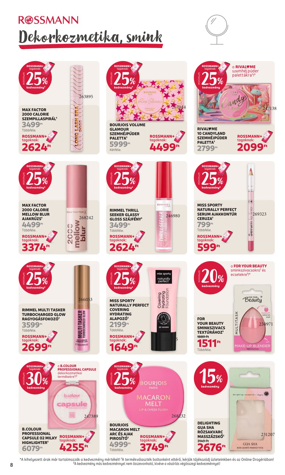 Rossmann akciós újság 2026.10.05-től - 10. oldal.