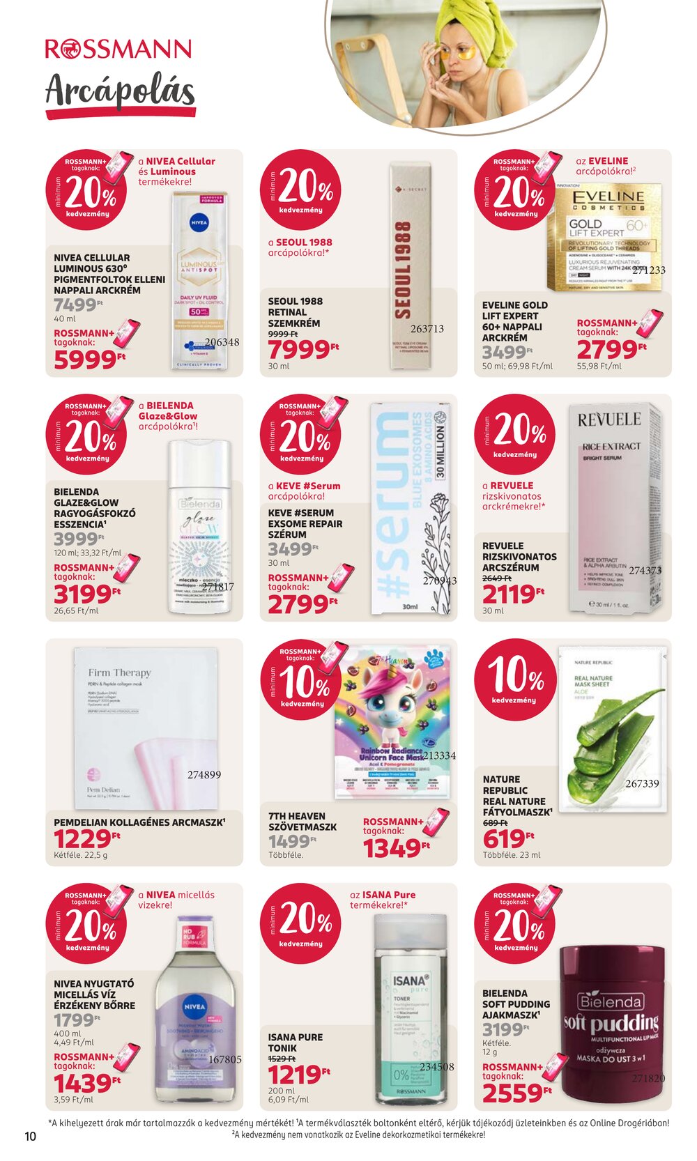 Rossmann akciós újság 2026.10.05-től - 12. oldal.
