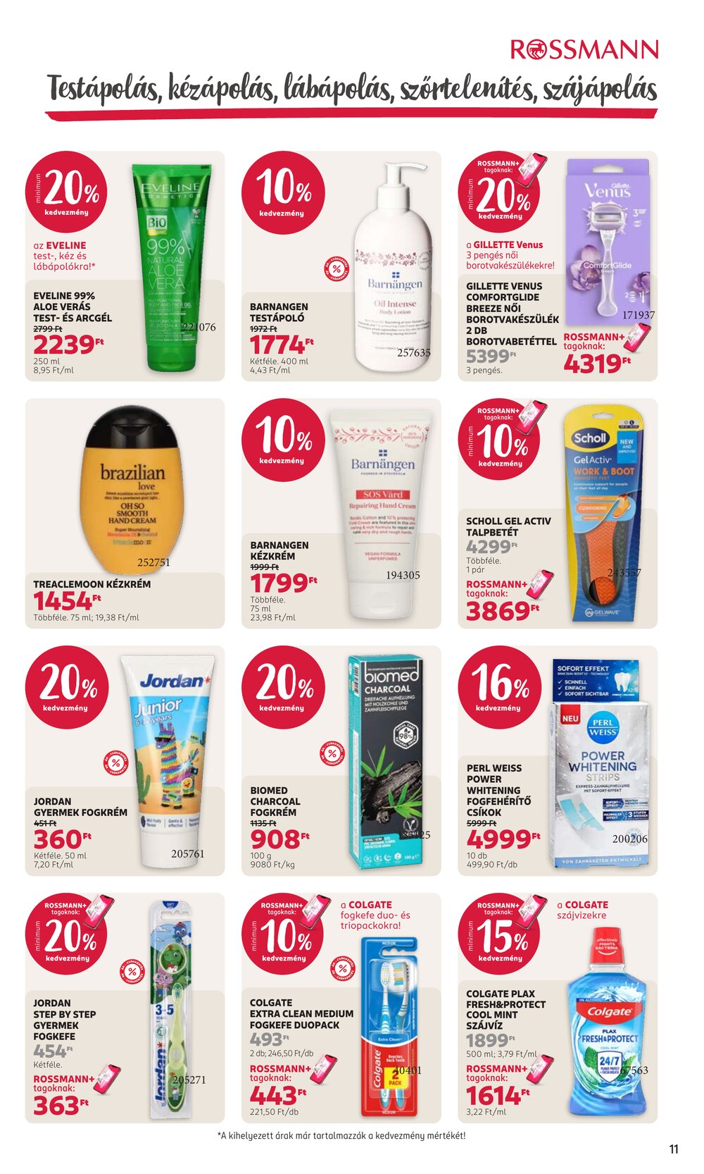 Rossmann akciós újság 2026.10.05-től - 13. oldal.