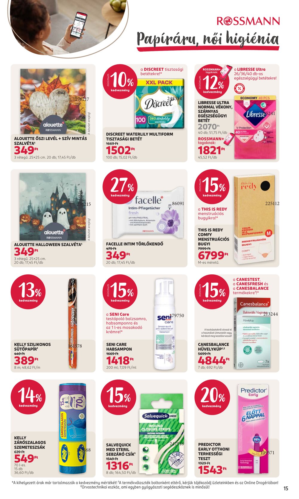 Rossmann akciós újság 2026.10.05-től - 17. oldal.