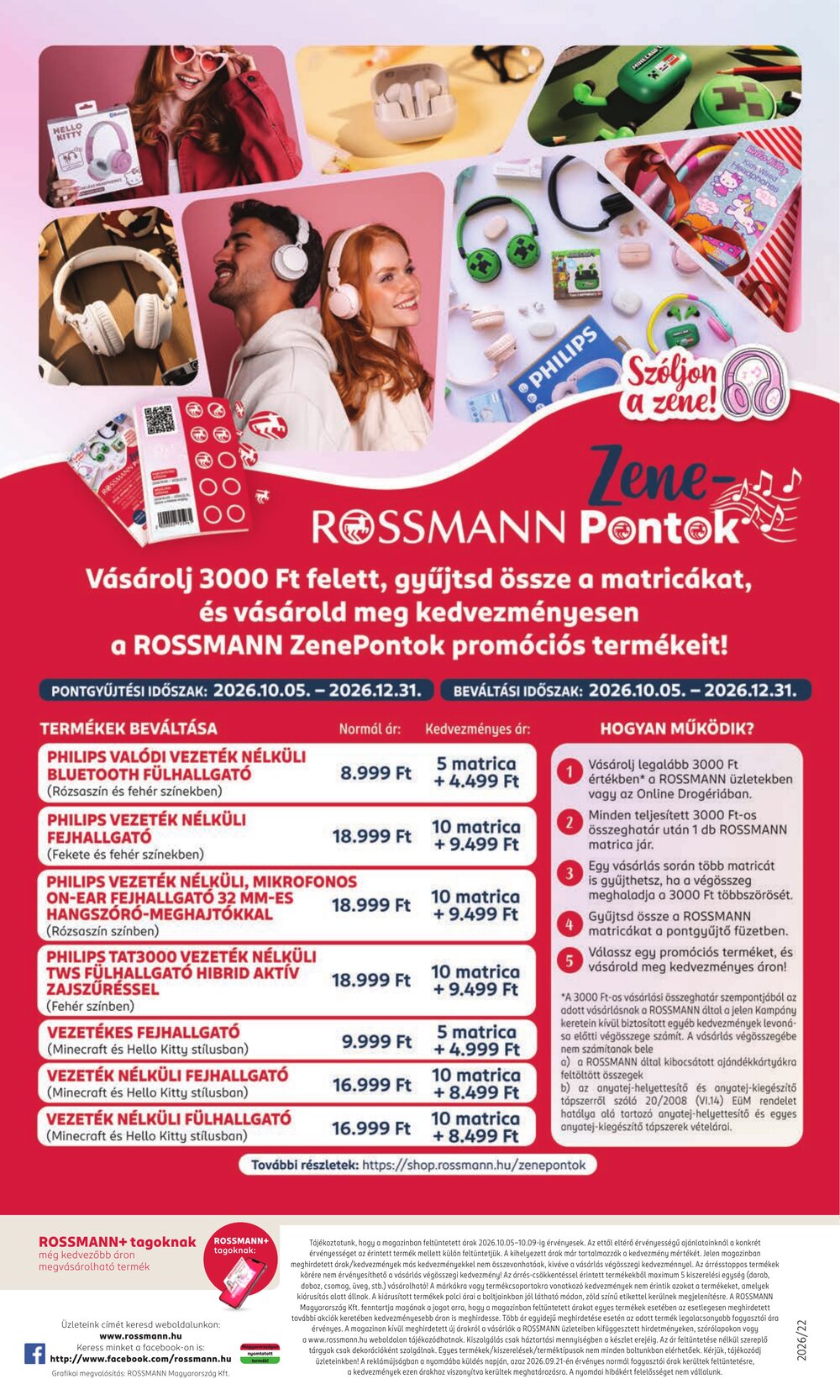 Rossmann akciós újság 2026.10.05-től - 24. oldal.
