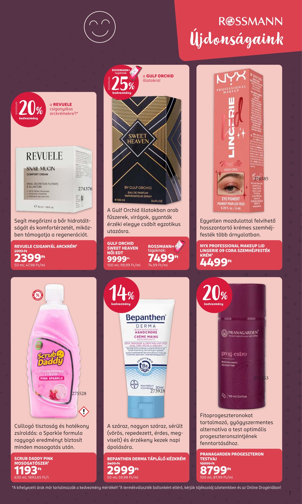 Rossmann akciós újság 2026.10.05-től - 7. oldal.