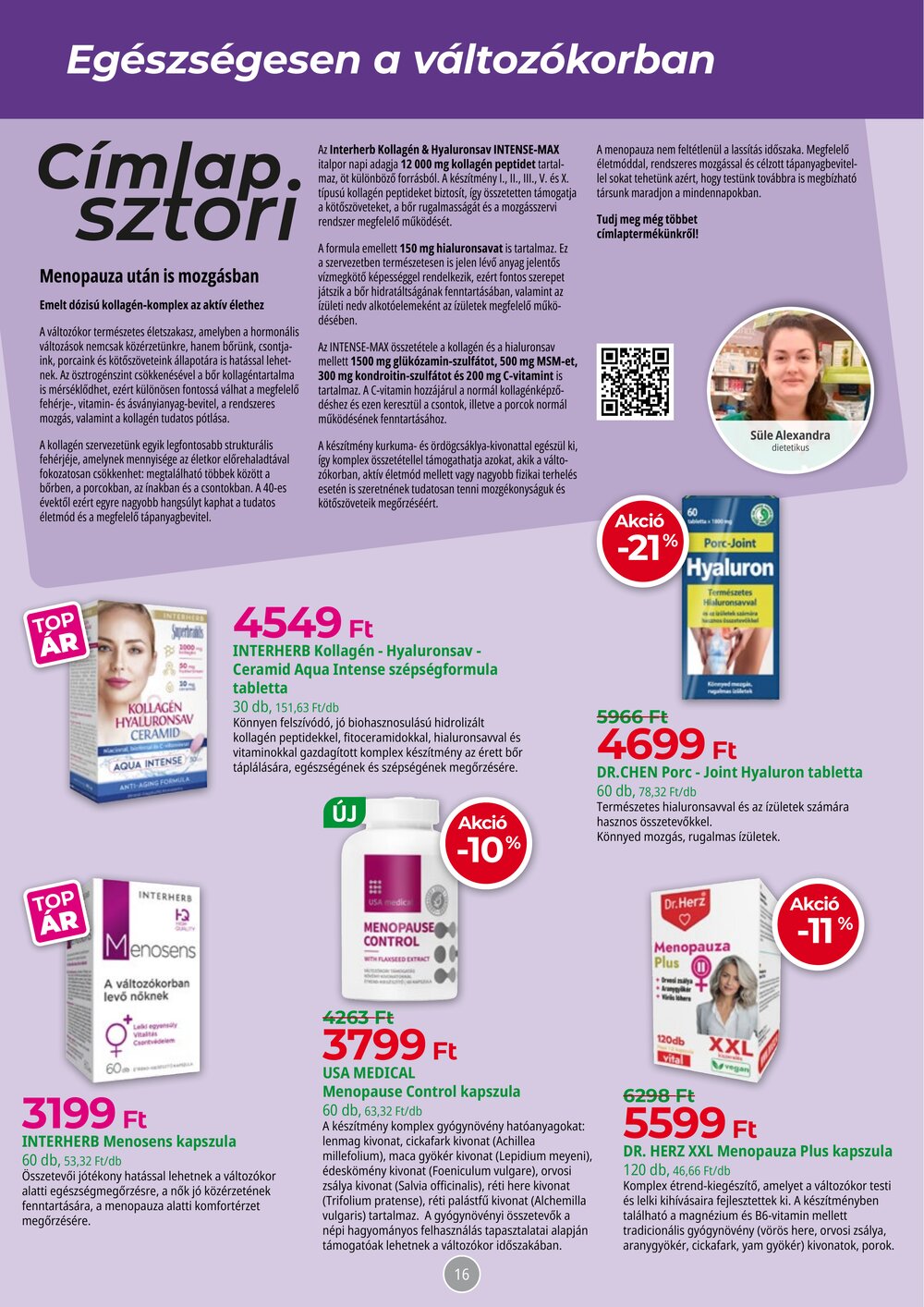 Herbaház akciós újság 2026.10.05-től - 16. oldal.