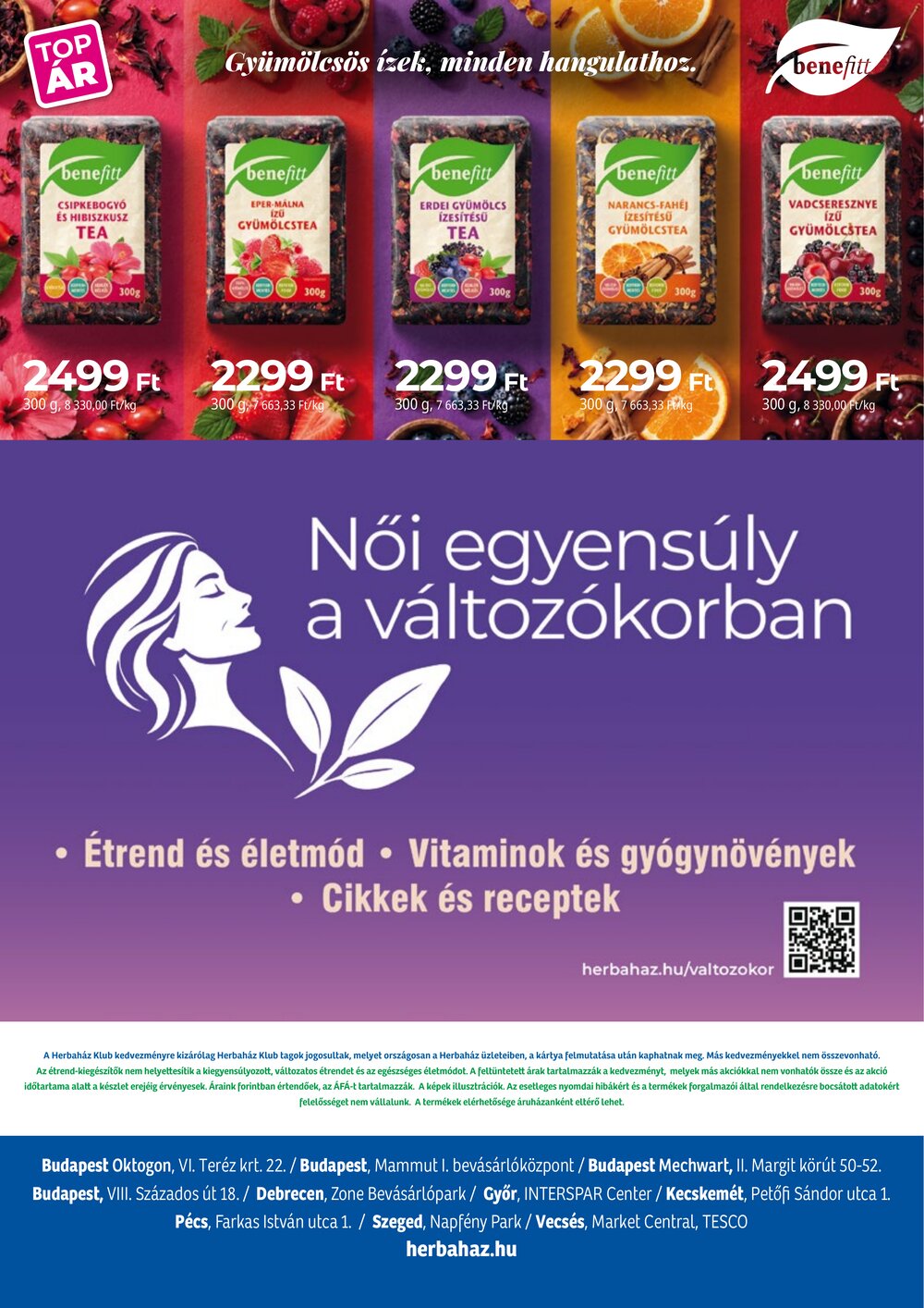 Herbaház akciós újság 2026.10.05-től - 28. oldal.
