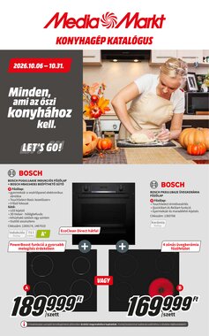 Media Markt akciós újság 2026.10.06-tól