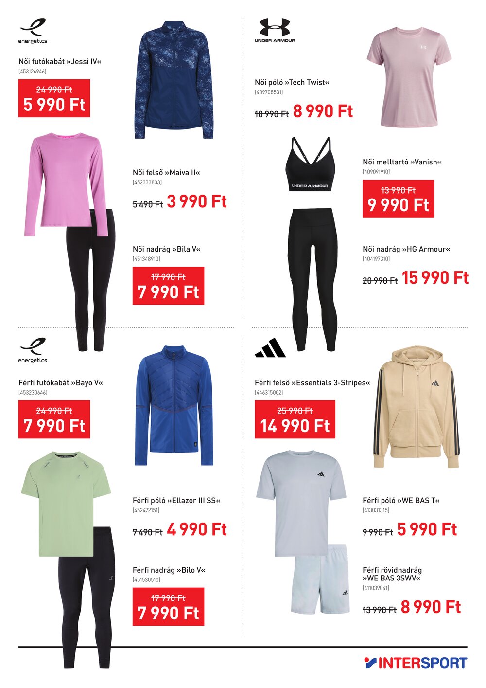 Intersport akciós újság 2026.10.06-tól - 5. oldal.