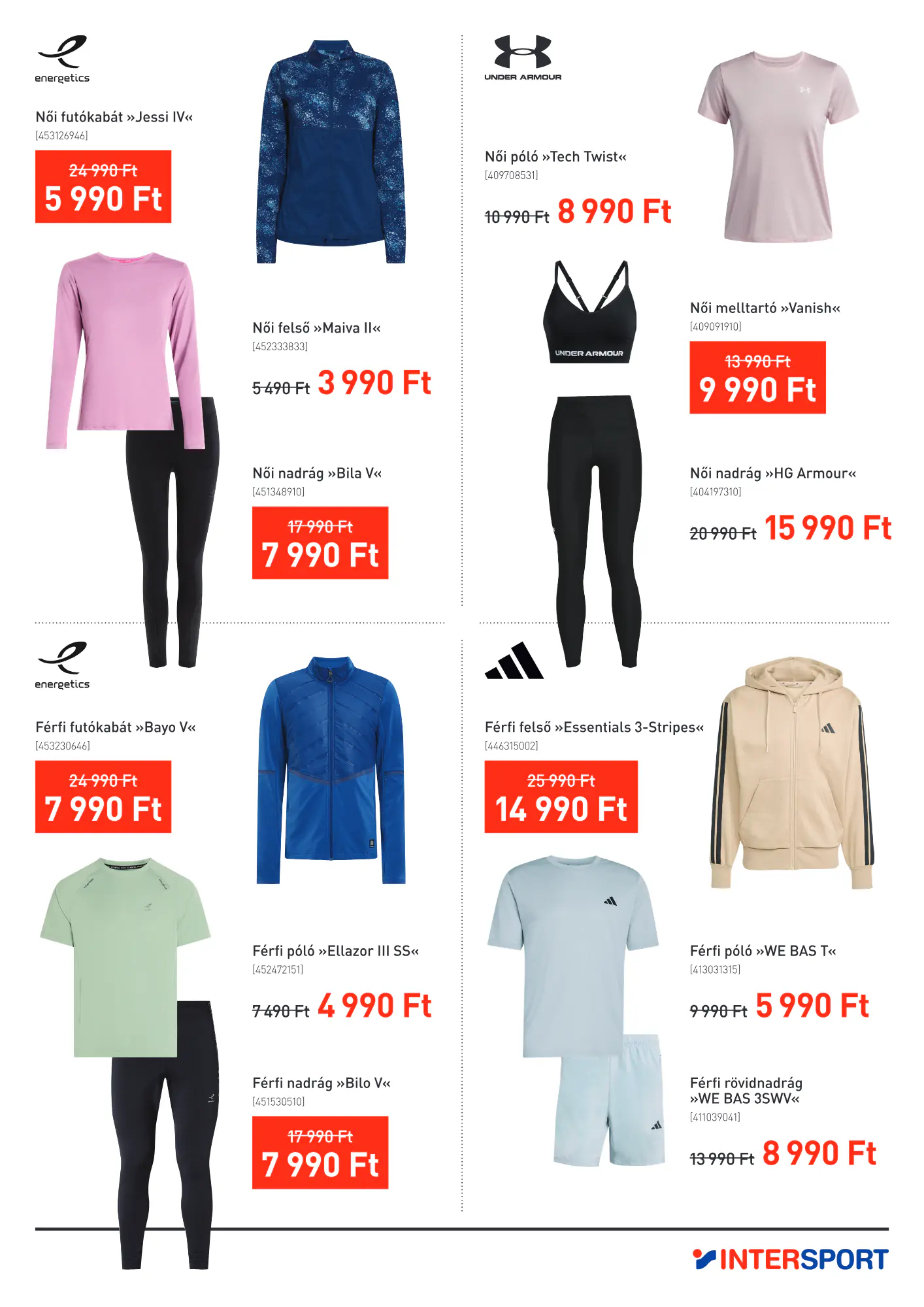Intersport akciós újság 2026.10.06-tól - 5. oldal.