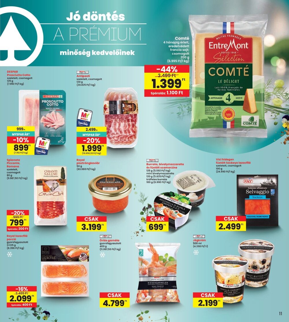 Interspar akciós újság 2026.10.08-tól - 11. oldal.