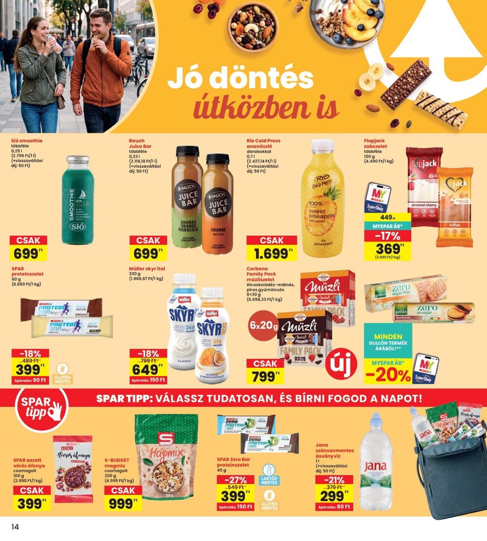 Interspar akciós újság 2026.10.08-tól - 14. oldal.
