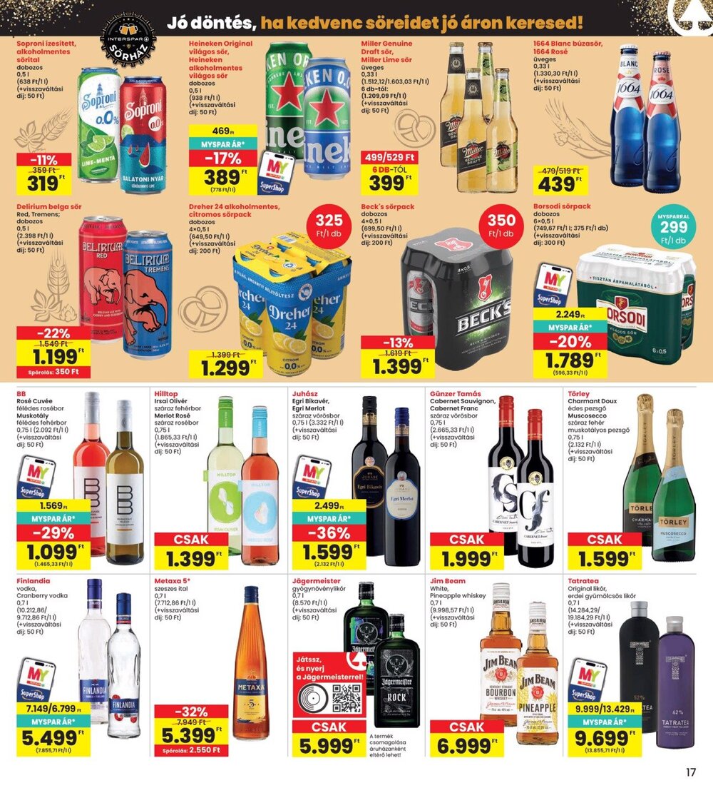 Interspar akciós újság 2026.10.08-tól - 17. oldal.