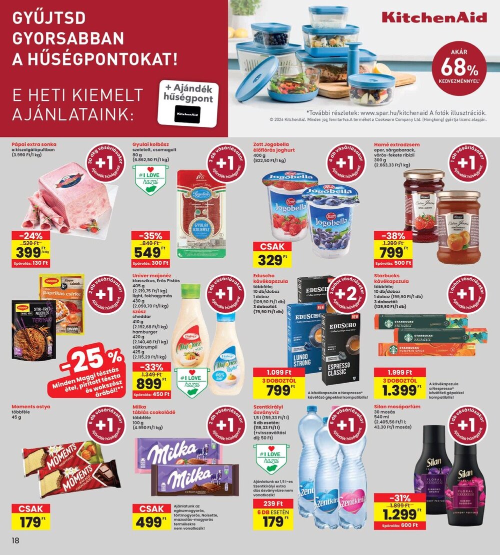 Interspar akciós újság 2026.10.08-tól - 18. oldal.