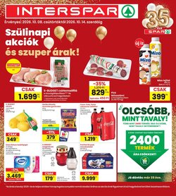 Interspar akciós újság 2026.10.08-tól