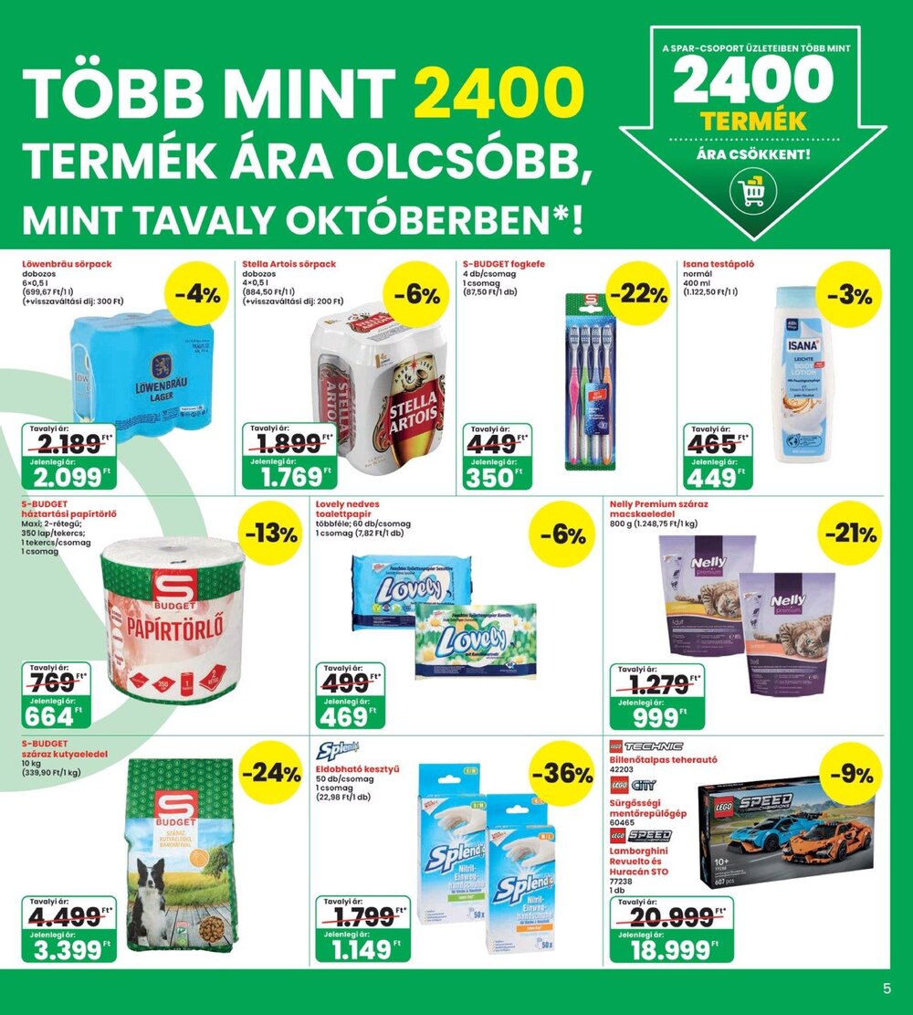 Interspar akciós újság 2026.10.08-tól - 5. oldal.
