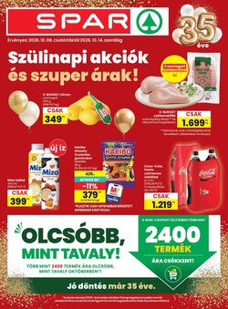 Spar akciós újság 2026.10.08-tól