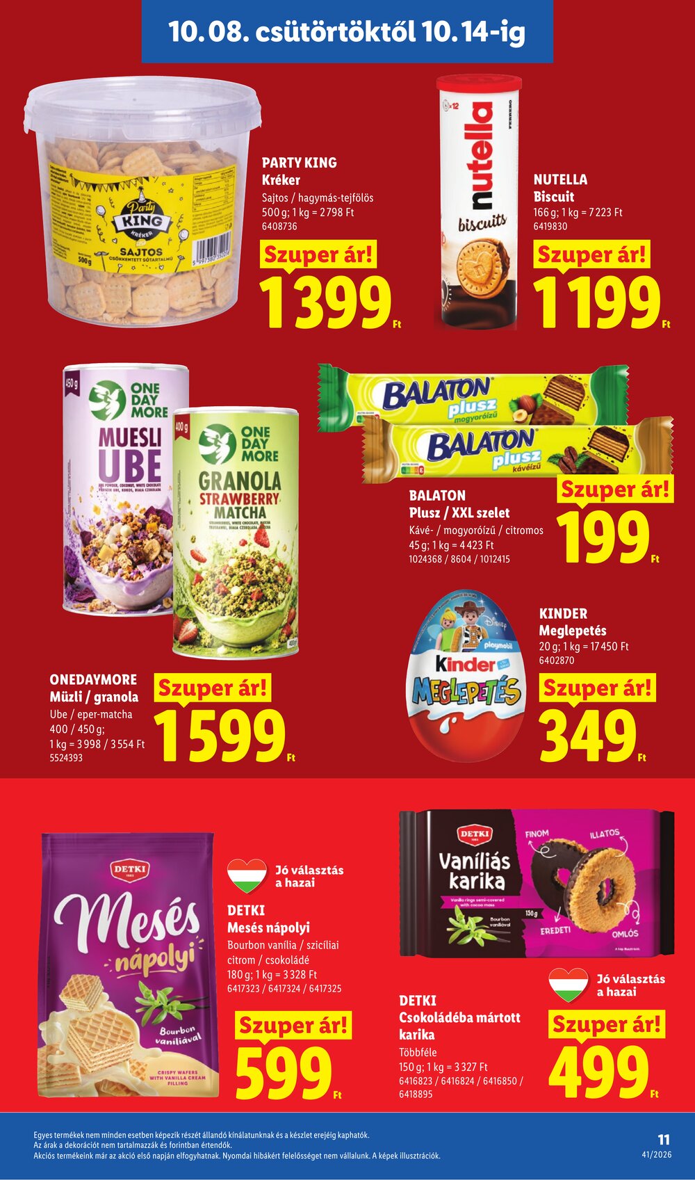 Lidl akciós újság 2026.10.08-tól - 11. oldal.
