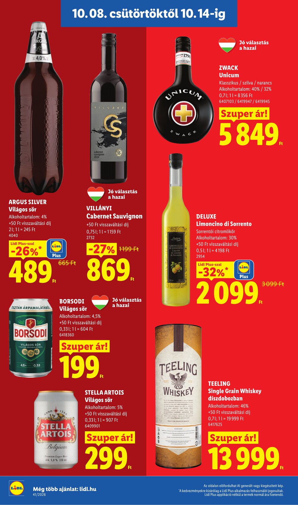Lidl akciós újság 2026.10.08-tól - 14. oldal.