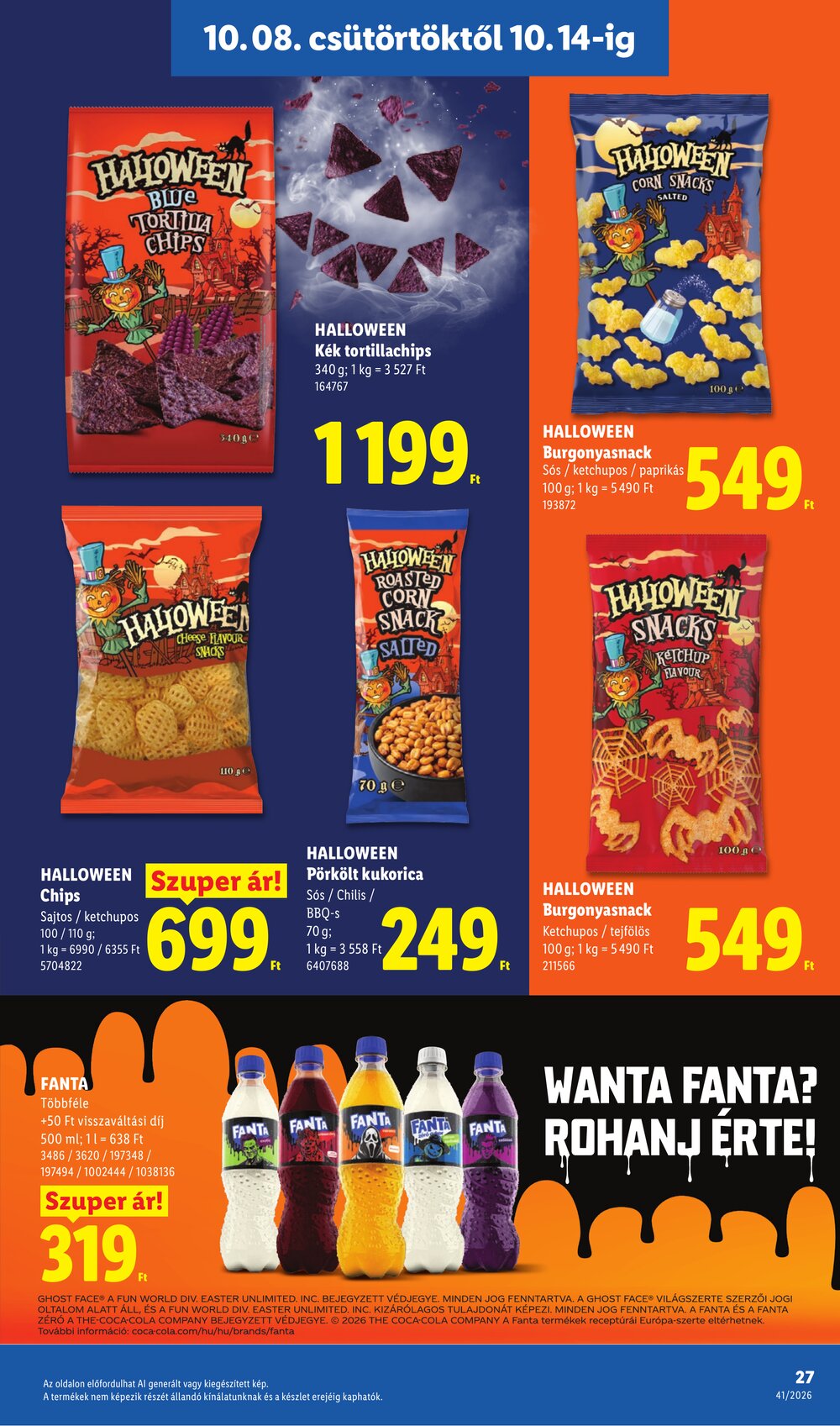 Lidl akciós újság 2026.10.08-tól - 27. oldal.
