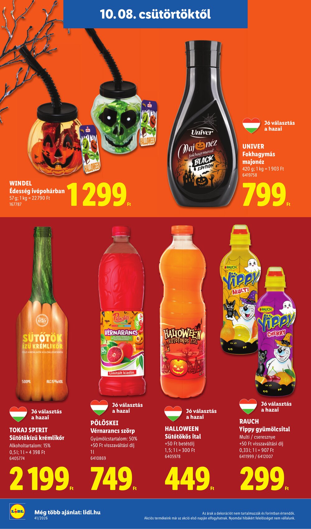 Lidl akciós újság 2026.10.08-tól - 32. oldal.