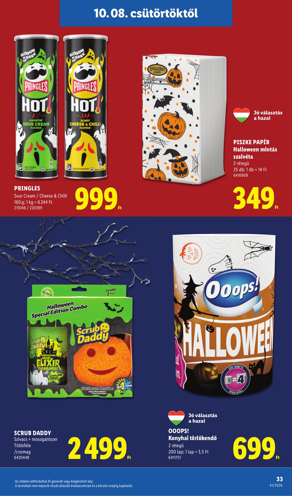 Lidl akciós újság 2026.10.08-tól - 33. oldal.